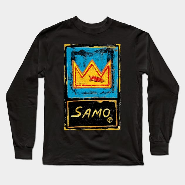 SAMO art Long Sleeve T-Shirt by Sauher